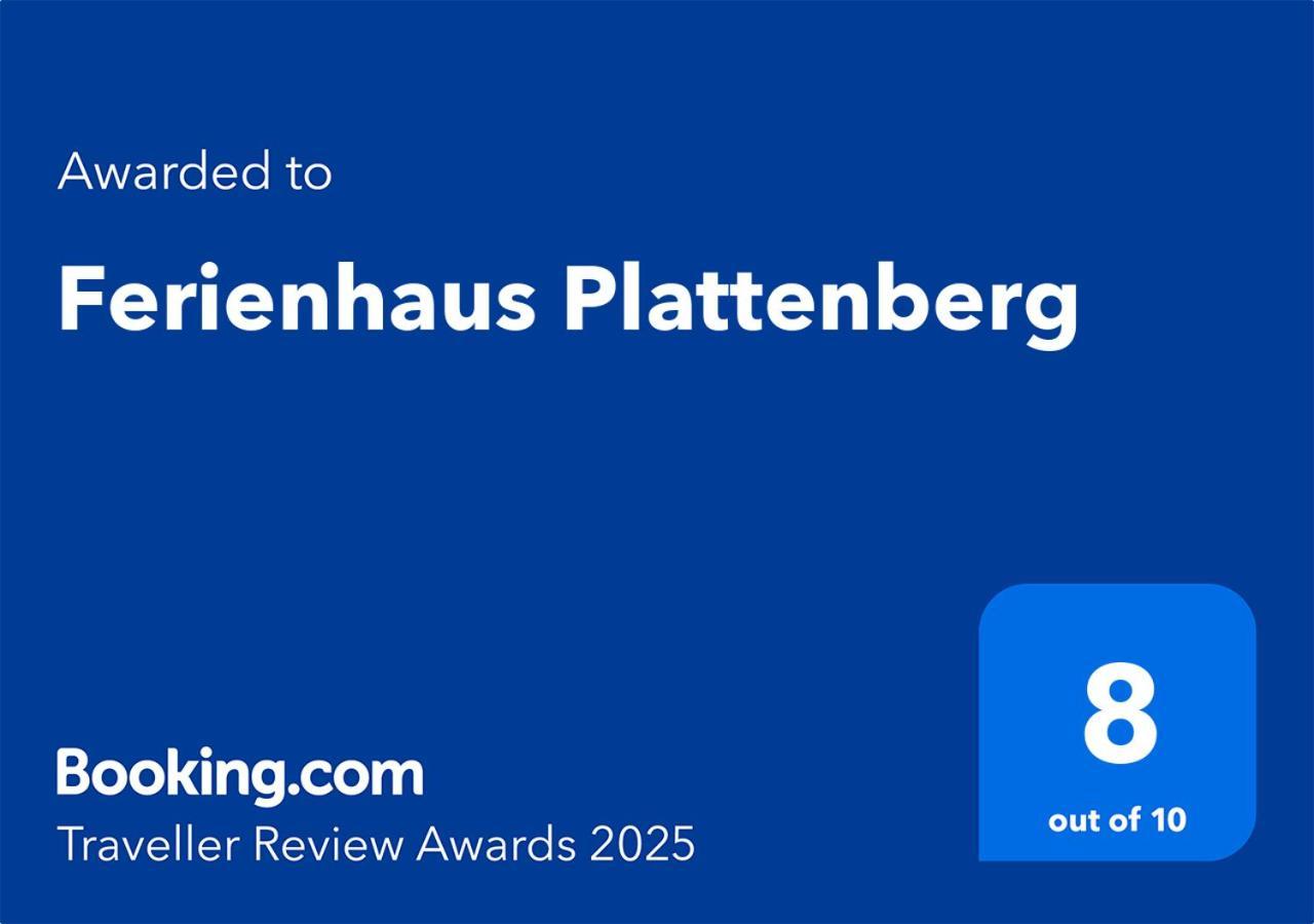 Ferienhaus Plattenberg Bad Oeynhausen Eksteriør bilde
